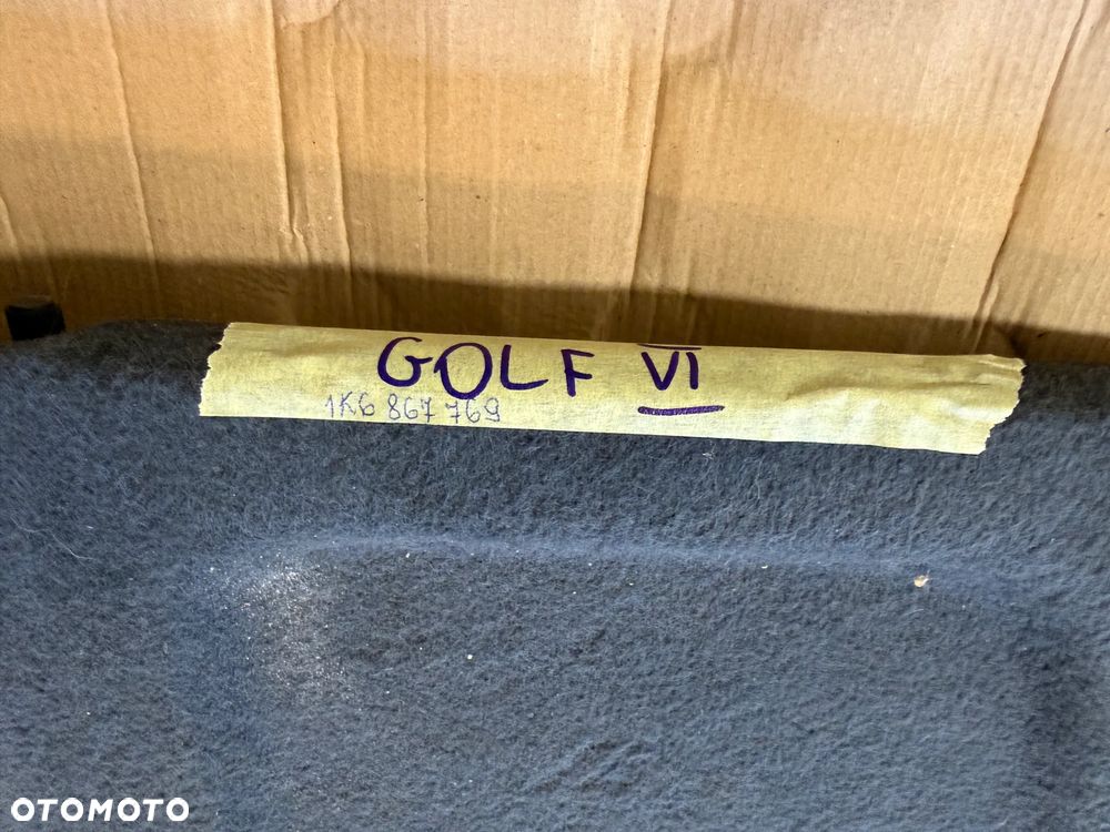 Półka bagażnika Volkswagen Golf VI 1K6867769 - 2