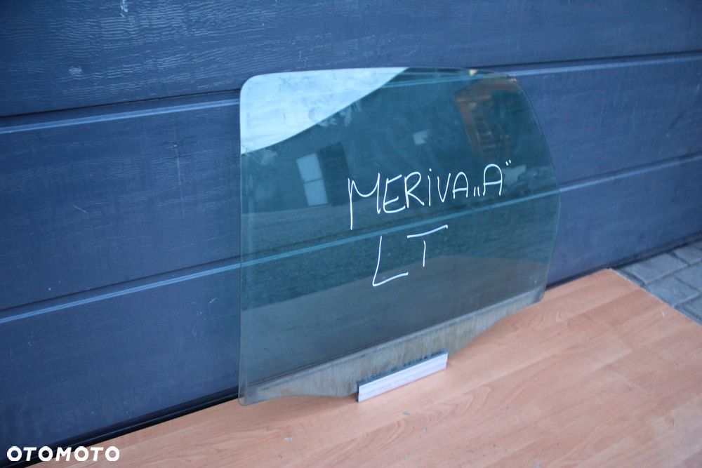 SZYBA DRZWI LEWA LEWY TYŁ OPEL MERIVA A - 1