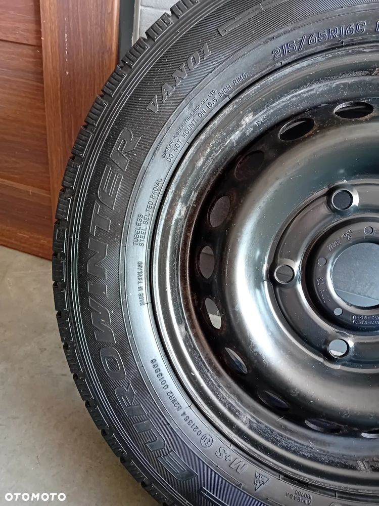 komplet kół Ford Custom Falken 215/65 "16" cali 109/107t ET 60 rozstaw śrub 5x160 2021 bieżnik 2x7mm 2x4mm - 9