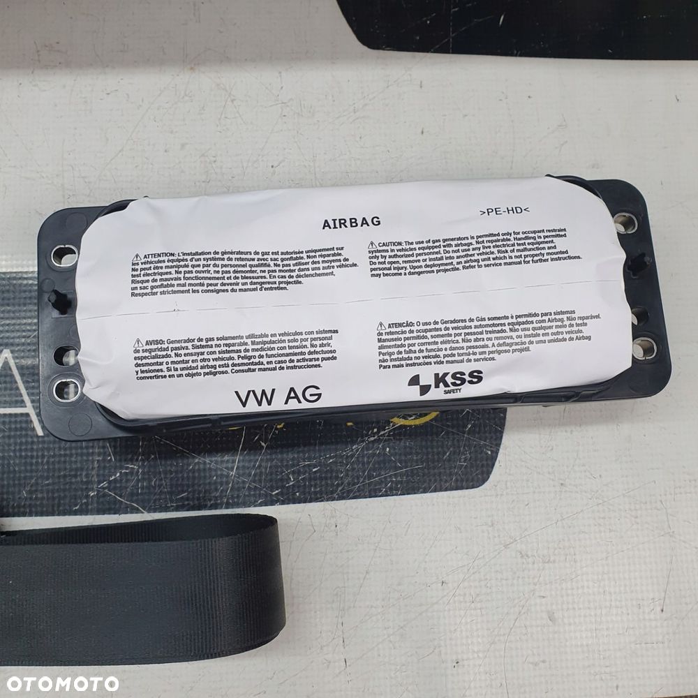 VW UP! UP DESKA ROZDZIELCZA KONSOLA KOKPIT PULPIT PODUSZKI AIRBAG AIR BAG PASY KIT SET - 10