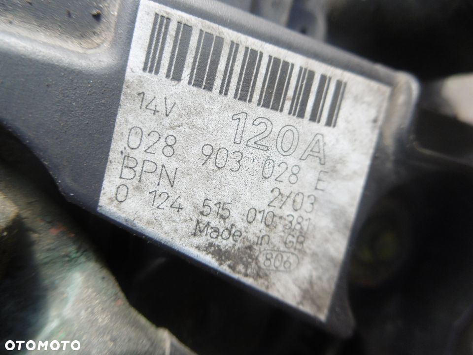 Alternator Sharan ALHAMBRA 2,8 V6 028903028E - 4