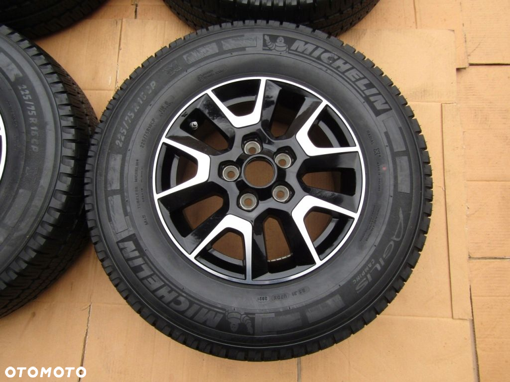 4x Felgi Koła 16 Fiat Ducato Peugeot Boxer Citroen Jumper opony 6j 5x118 ET68 + 225/75 16C - 9