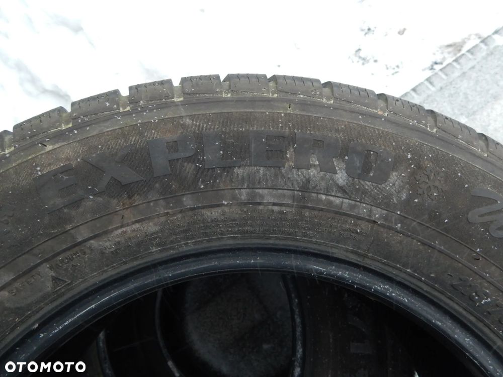 Opona 4x opony 16 R16 215 / 70 Petlas Explero Winter W671 komplet Łuków części - 6