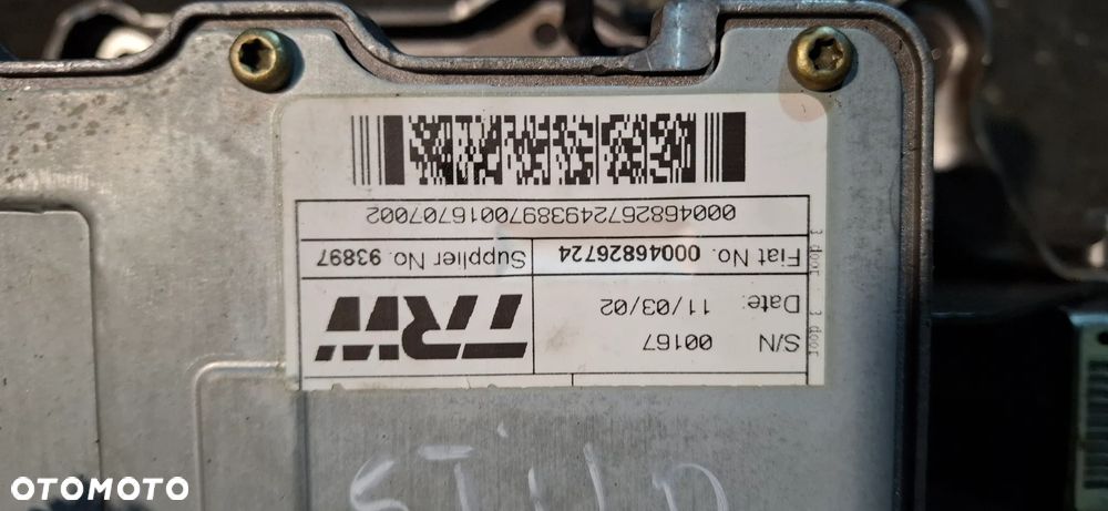 FIAT STILO WSPOMAGANIE ELEKTRYCZNE KOLUMNA  EURO - 2