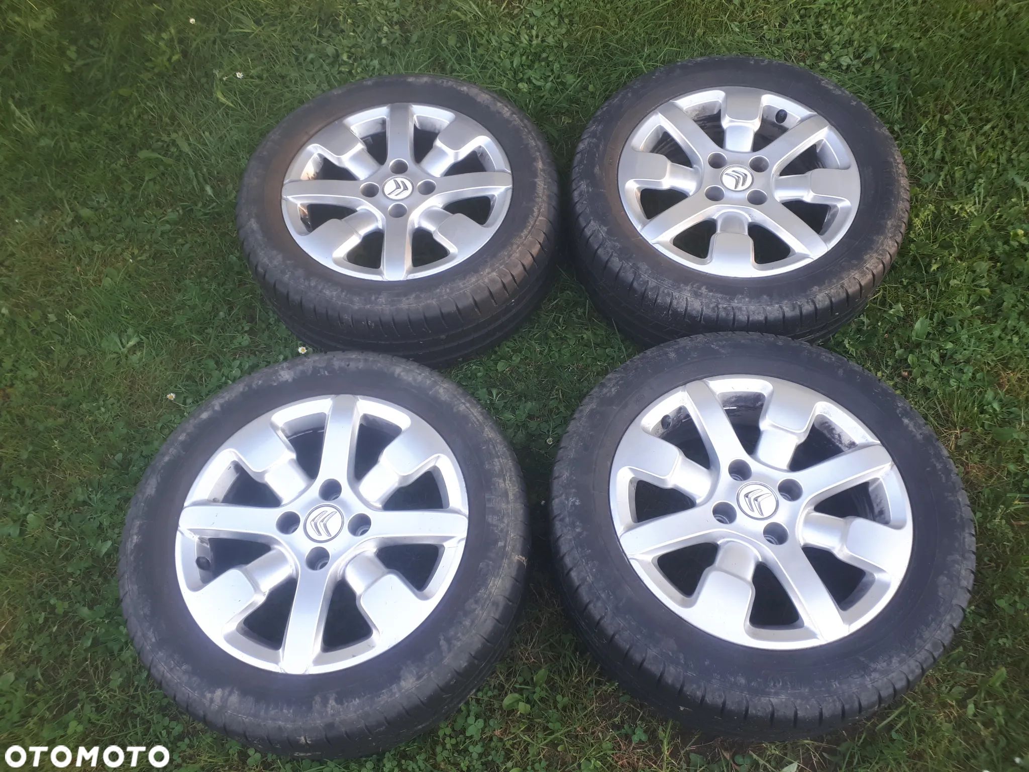 Citroen c3 c4 cactus koła 205/55/16 oryginał psa śruby - 1