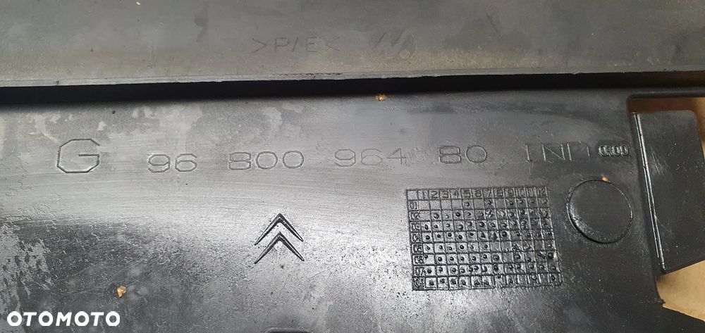 Kierownica powietrza lewa lewy przód Citroen C3 9680096480 - 5