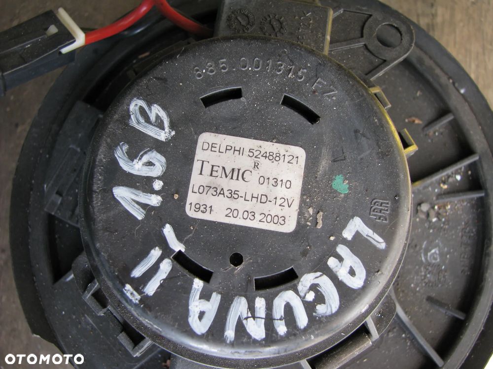 DMUCHAWA WENTYLATOR NAWIEWU RENAULT LAGUNA II 52488121 - 2