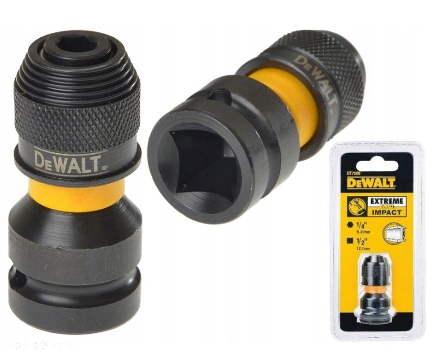 YATO ELEKTRYCZNY KLUCZ UDAROWY 450W 1/2 10 NASADEK GEKO  ADAPTER DEWALT - 15