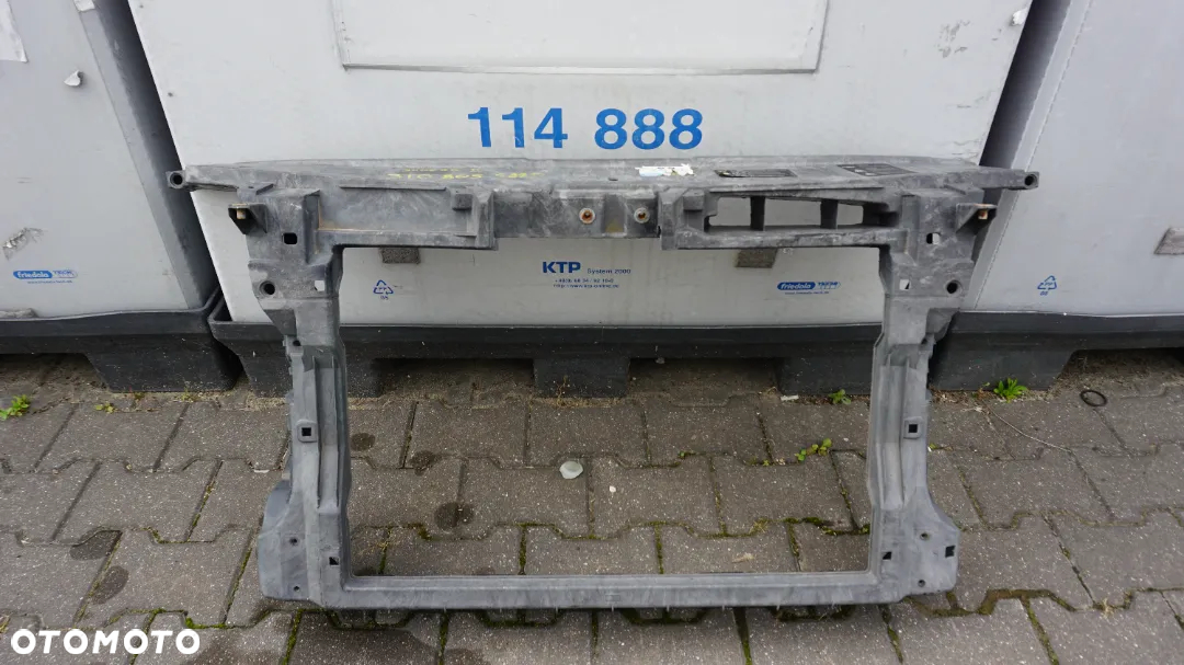 PAS PRZEDNI WZMOCNIENIE CZOŁOWE SKODA SUPERB II 3T0805588D - 2