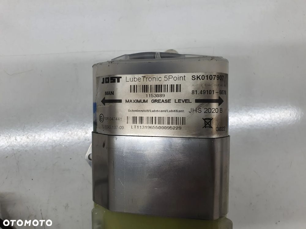 Pompa centralnego smarowania JOST SK0107907 Lube Tronic 5 Point, 81491016078 - 6