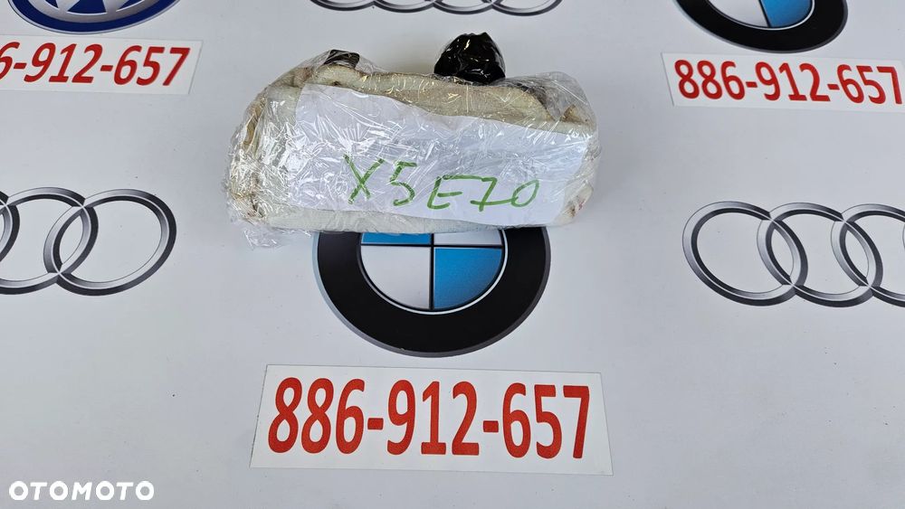 BMW X5 E70 X6 E71 Poduszka fotela prawego Airbag prawy 7161064 - 3
