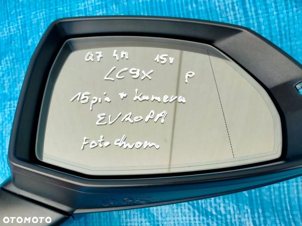 Audi Q7 SQ7 4M Lusterko Prawe LC9X Fotochrom 15Pin KAMERA Side Assist - 2