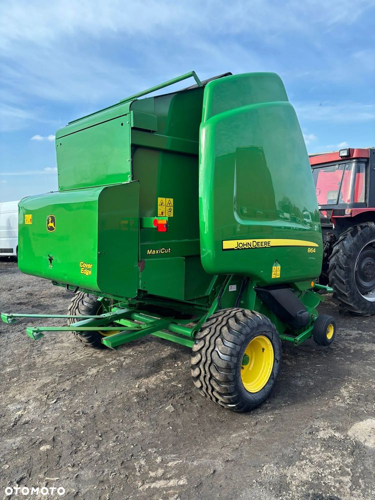 John Deere 864P 2012 | Prasa Zwijająca Premium | Siatka + Sznurek | Noże - 5