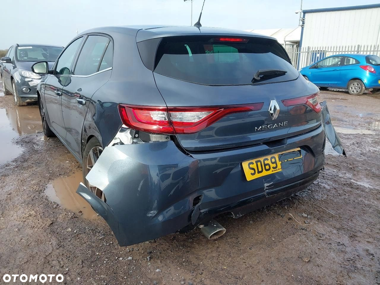 RENAULT MEGANE IV DRZWI LEWE TYŁ KOD LAKIERU TEKPN - 5