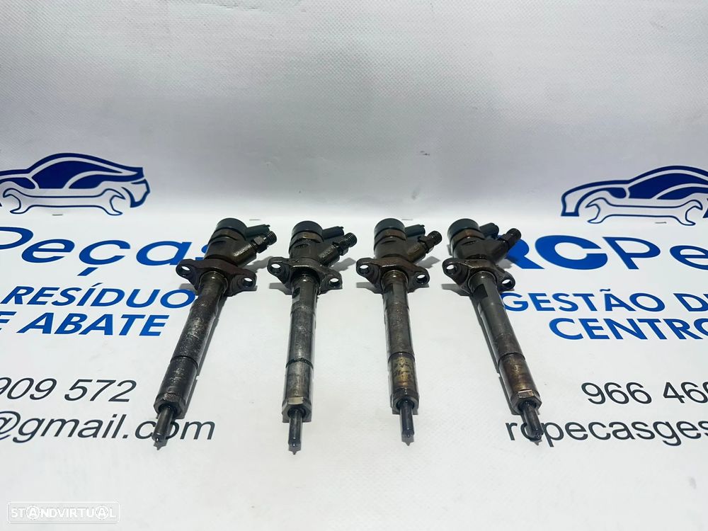 .Conjunto Injetores Bosch PSA BMW Mini Cooper D 1.6 HDI 110cv 9HZ 328480 0445110259 - 1