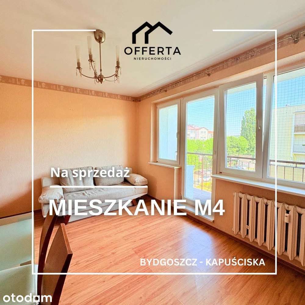 Przestronne mieszkanie z balkonem na Kapuściskach