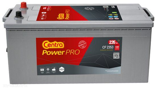 AKUMULATOR CENTRA CF2353 235Ah 1300A L+ MOŻLIWY DOWÓZ MONTAŻ