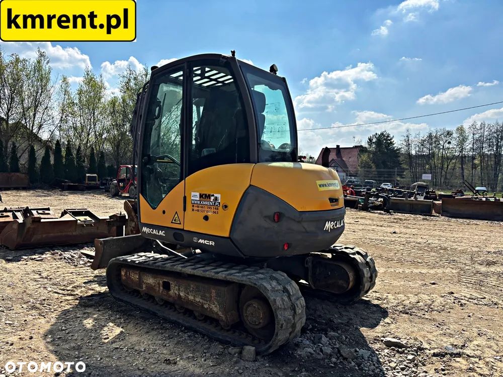 Mecalac 6 MCR MINI-KOPARKA 2014R. MTH: 2887! | 8 MCR JCB 8055 8050 55 Z 51 Z VOLVO ECR 48 CAT 305 KUBOTA KV YANMAR VIO KOMATSU PC50 - 22