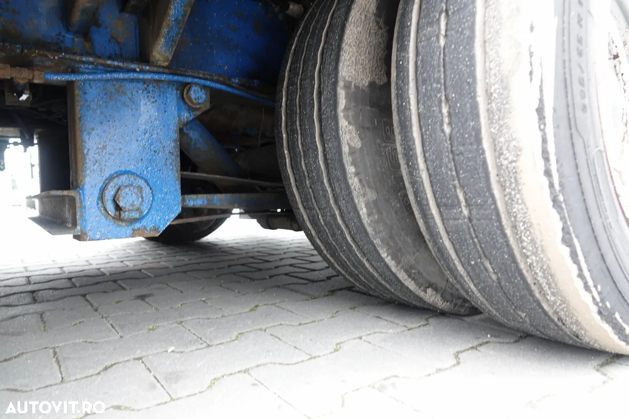 Cometto CAMION COMETTO CU ÎNCĂRCARE MICĂ / PRELUNSĂ / 4 AXI / AXĂ DE DIRECȚIE / IMPORTAT - 22