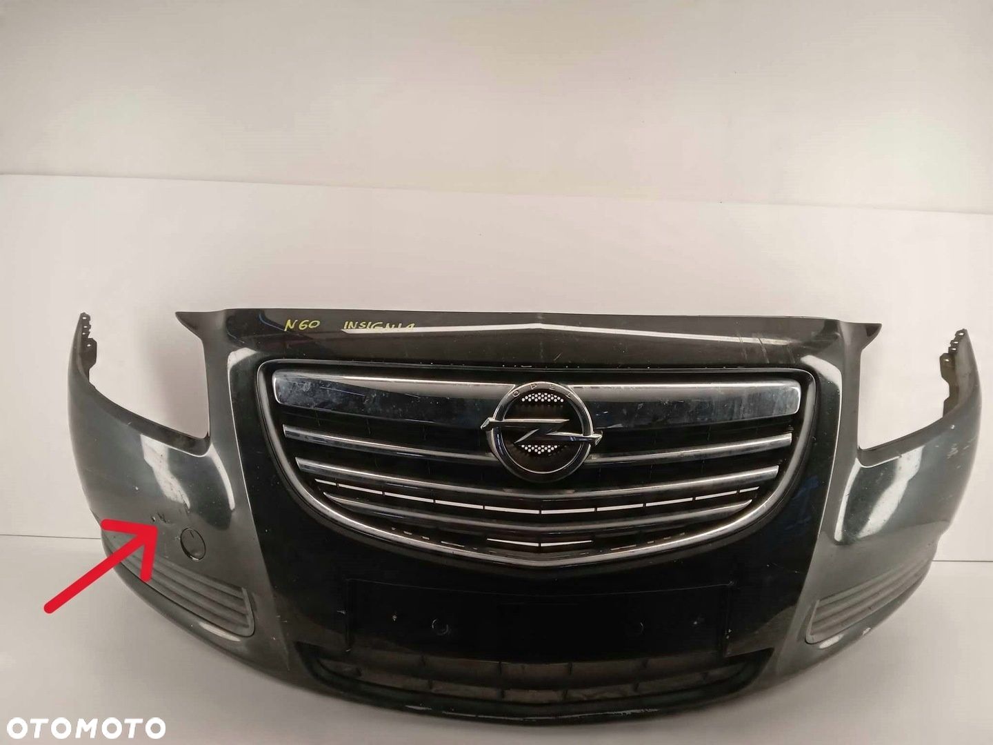 ZDERZAK PRZEDNI GRILL OPEL INSIGNIA A 08-13 - 1