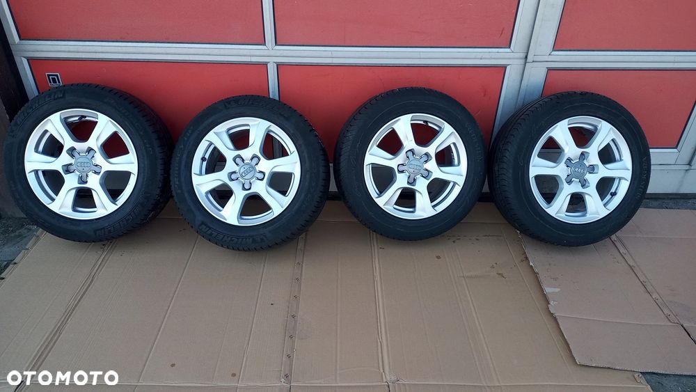 ALUFELGI KOŁA AUDI A4 A5 A6 5X112 LATO 225/55R16 - 1