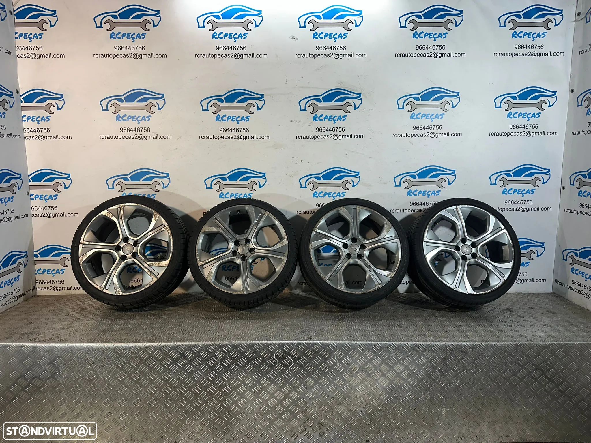 .Conjunto Jantes 18 Audi S-line A1 8X 5x100 7.5J ET39 8X0071498AL - 1