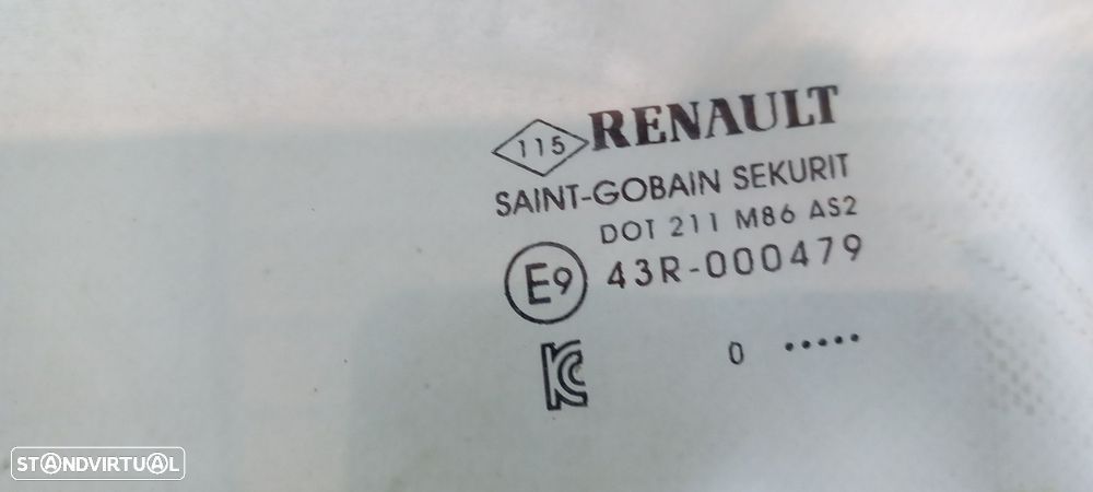 Vidro porta frente esquerda RENAULT Captur II - 2