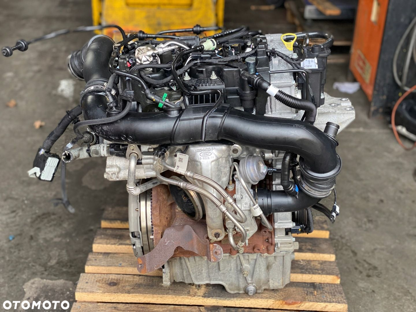 Silnik Ford Fiesta 1.0 EcoBoost 2020r 17tyś km, M0JB, MOJB - 3