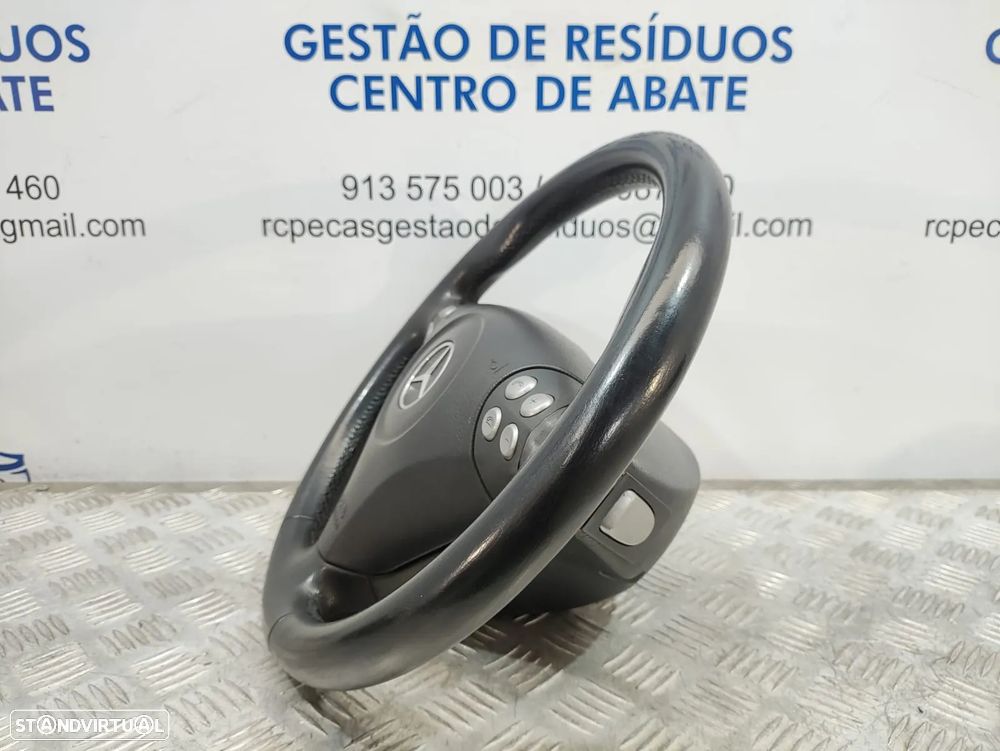 Volante Completo em Pele Multifunções Mercedes Benz SLK R171 A1714600403 - 6