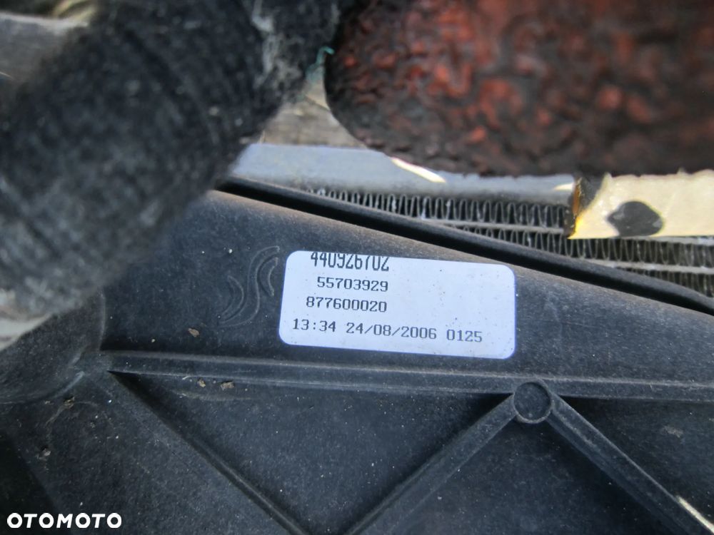 Chłodnica wody + intercooler Opel Corsa D 1.3 CDTi - 5