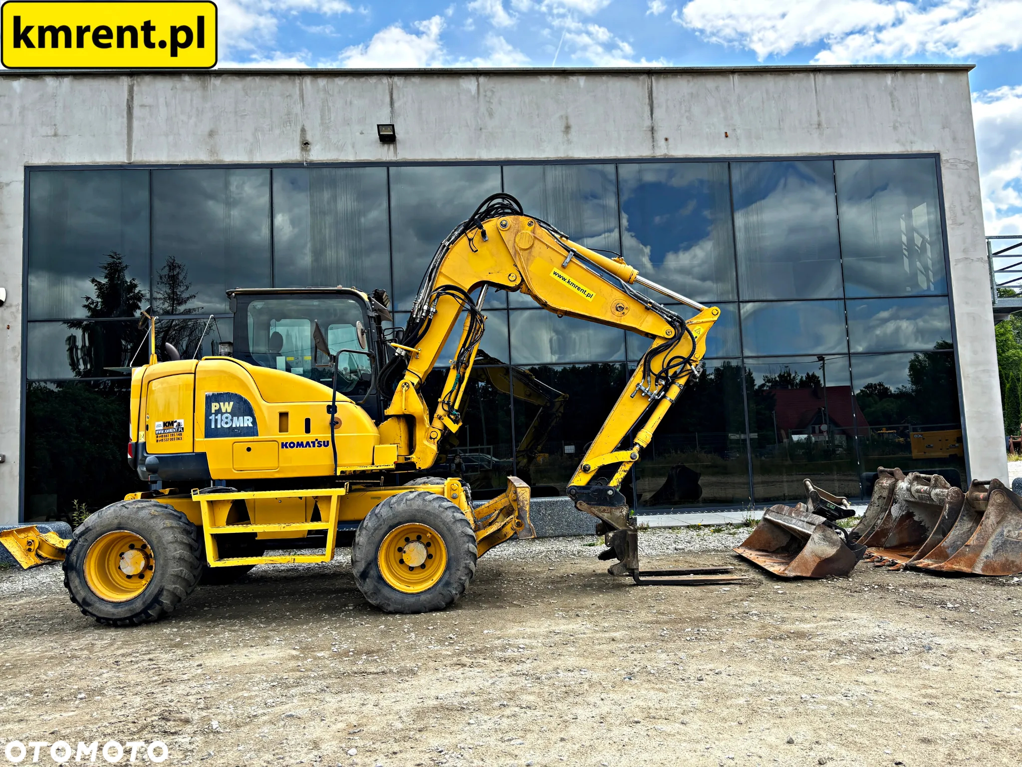 Komatsu PW 118 MR-8 KOPARKA KOŁOWA 2015R. | 110 CAT 312 313 , LIEBHER A 310 311 312 JCB JS 130 - 2