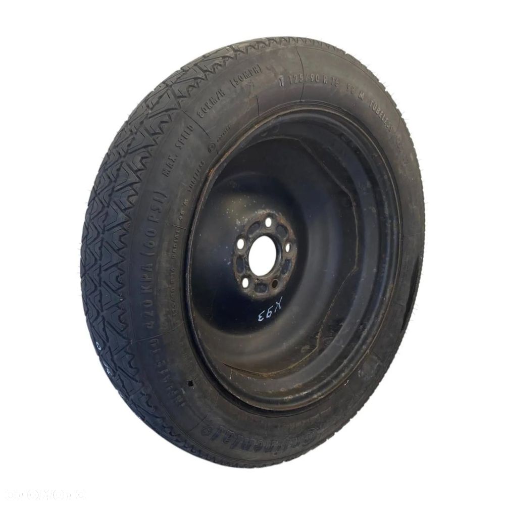 KOŁO DOJAZDOWE FORD FOCUS MK3 MONDEO MK4 C-MAX 125/90R16 5X108 AM51BA - 3