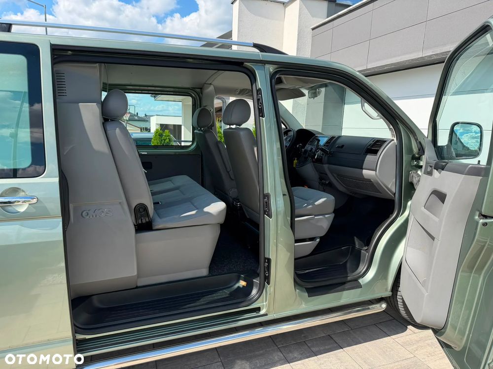Volkswagen TRANSPORTER T5 1.9TDI Klima Elektryka Duża Navi Rury Brygadówka Dubel Kabina Klapa Hak - 16