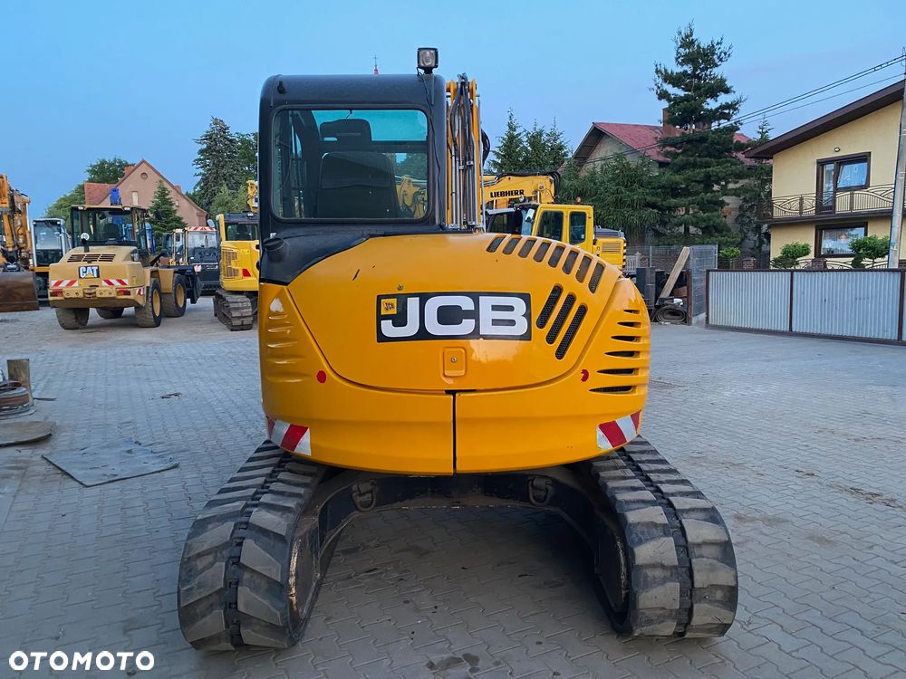 JCB 8085 ZTS, 2 ŁYŻKI, KRÓTKI TYŁ, Z NIEMIEC, WSZYSTKIE LINIE HYDRAULICZNE, - 5