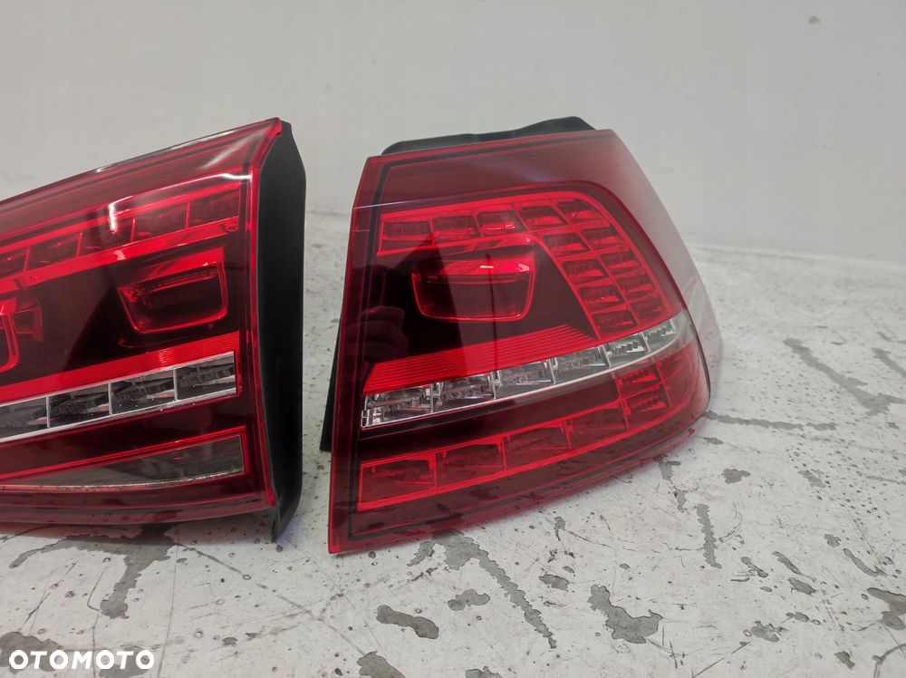 lampa lampy prawa lewa tył led golf vii 7 1.4 tsi r line hb - 12
