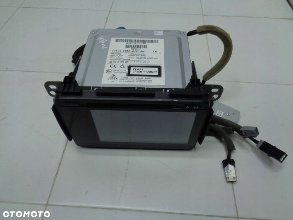 honda hr-v ii hrv ii radio nawigacja 39100-t8m-g53-m1 - 1