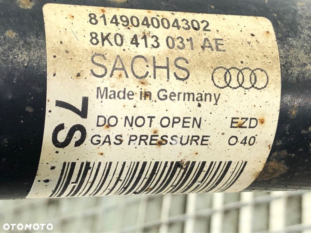 AMORTYZATOR PRAWY PRZÓD ZE SPRĘŻYNĄ - 89.00 PLN - AUDI A4 B8 Avant (8K5) 2007 - 2015 1.8 TFSI - 5