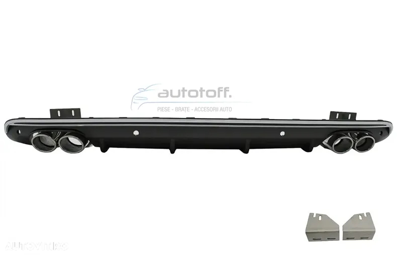 Difuzor bara spate compatibil cu Audi A5 8R Facelift (2013-2016) S-Line - 3