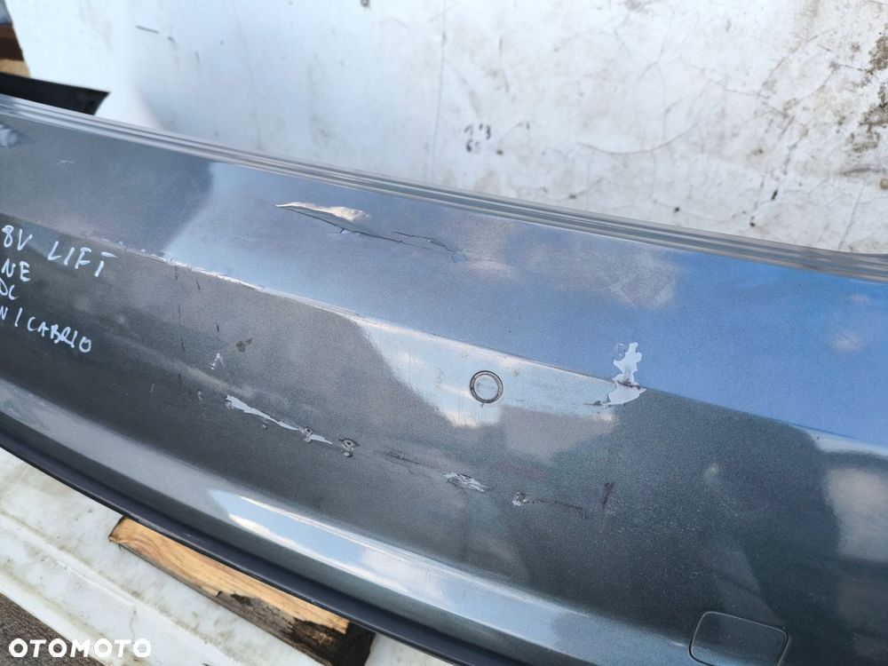 ZDERZAK TYŁ AUDI A3 8V SEDAN CABRIO PDC LZ7S ORYGINAŁ KOMPLETNY ! - 10