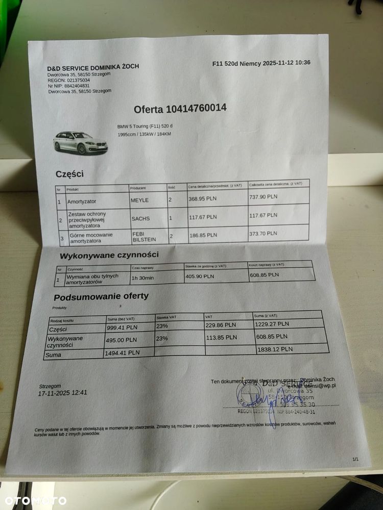 BMW Seria 5 520d - 38