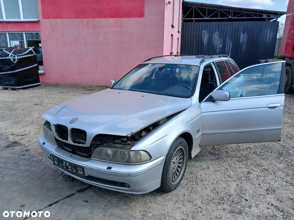 BMW E39 2.5I M52B25 1999R LAK. TITAN SILVER CAŁA NA CZĘŚCI CZESCI - 1