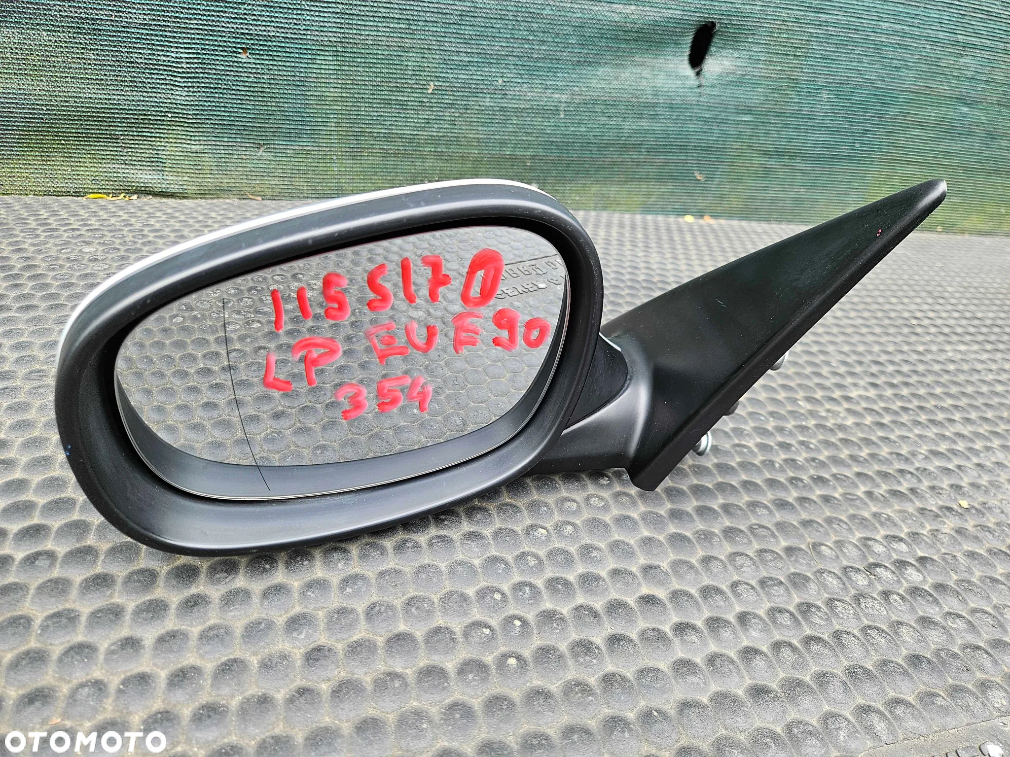 Lusterko Lusterka Zewnetrzne 5 pin Srebrne 354 Titansilber Europa BMW 3 E90 E91 LCI Lift 2009r - 4