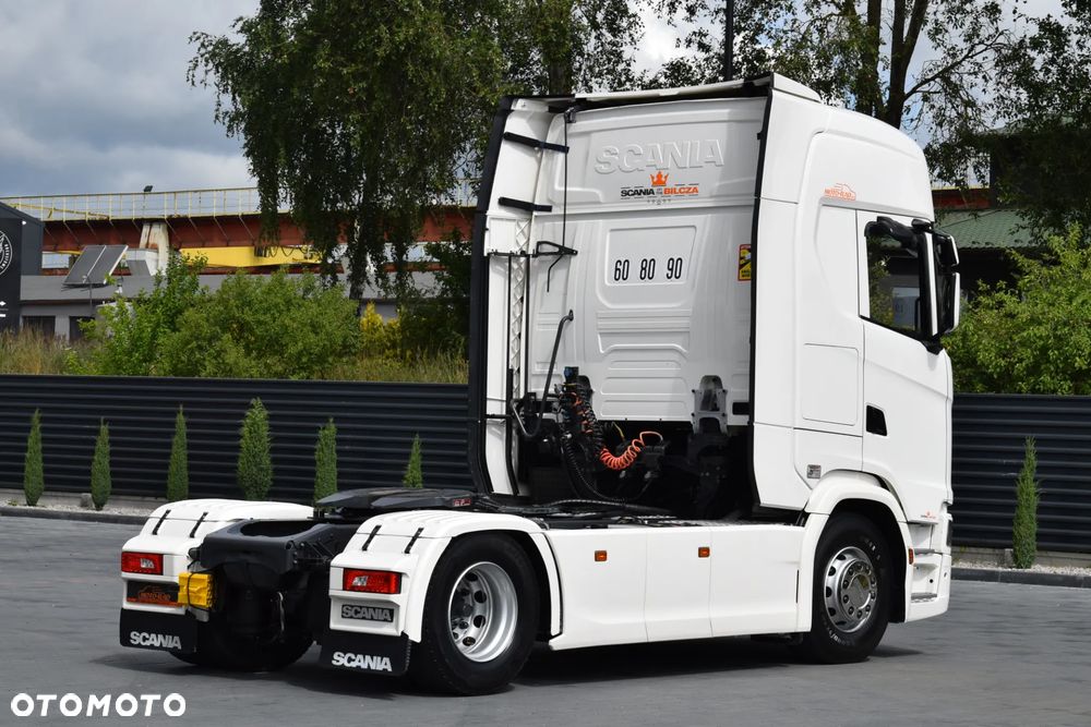Scania 500S / FULL AIRMATIC / HYDRAULIKA / RETARDER / KLIMATYZACJA POSTOJOWA / ACC / KLIMA / 2 ZBIORNIKI PALIWA / FULL LEDY / FULL SPOILERY / SERWISOWANA / SPROWADZONA - 5