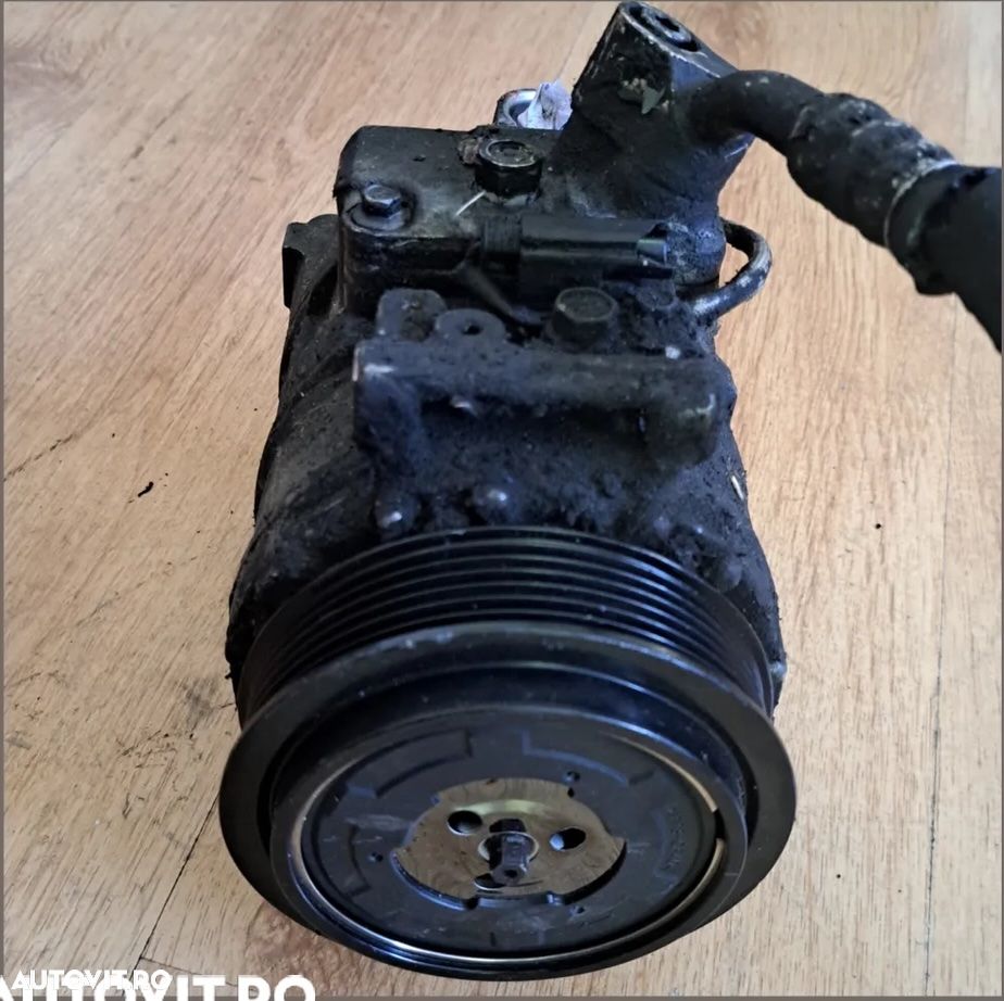 Compresor ac clima aer conditionat Denso mercedes w211 S-class w221 3.5 benzina - 3