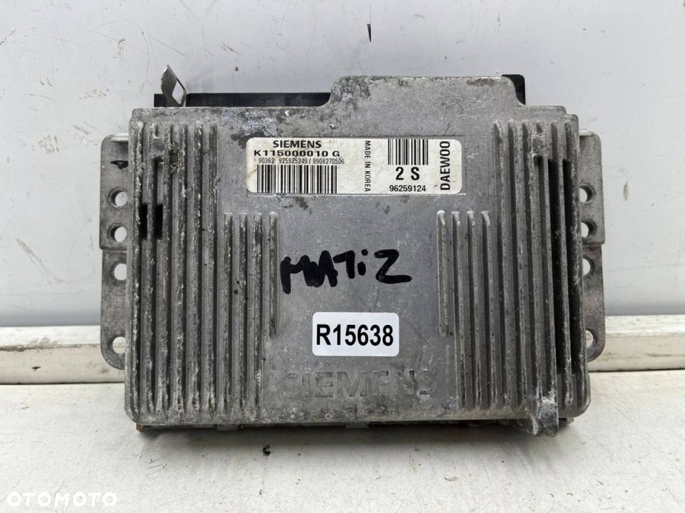 Komputer silnika Daewoo Matiz I 98-08r. 0.8 benzyna sterownik ECU K115000010G 96259124 - 1