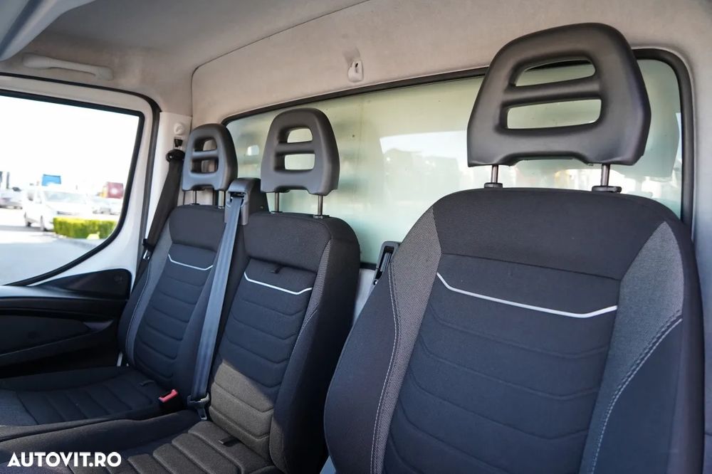 Iveco DAILY 35-160 / CONTAINER - 4,3 M / DHOLLANDIA LIFT - 750 KG / 3 LOCURI / DOUĂ / IMPORTAT / - 25