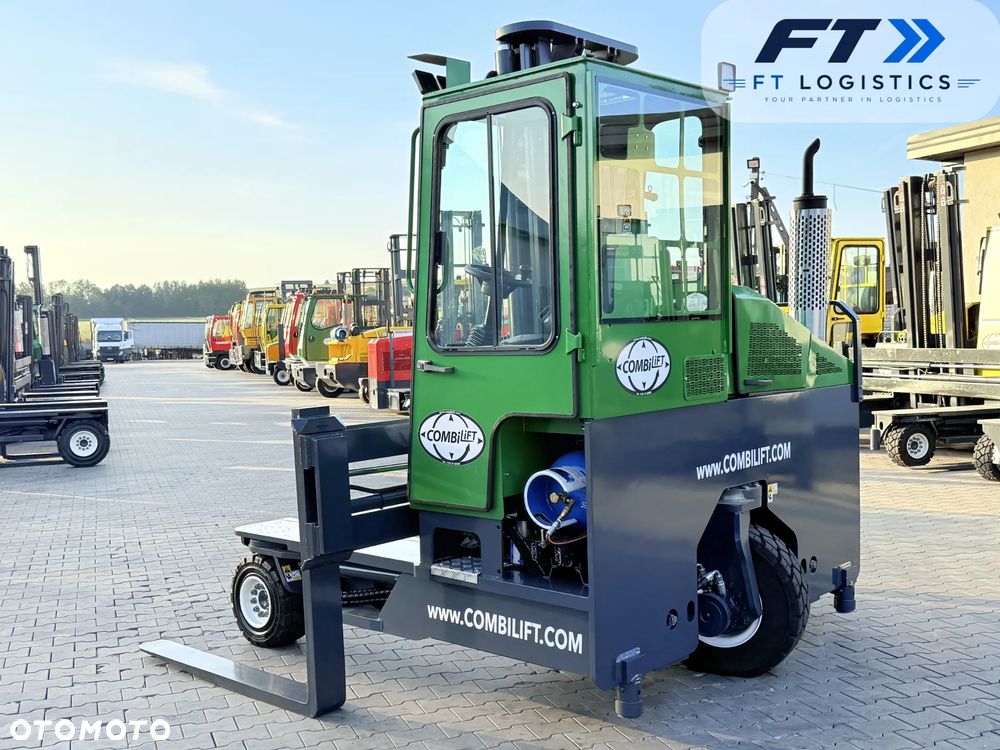 Combilift WÓZEK CZTEROKIERUNKOWY - WIELOKIERUNKOWY | COMBILIFT C4000 | GAS | DUPLEX 4100 MM | SZEROKI POZYCJONER WIDEŁ | NOWE OPONY | OGRZEWANIE | PO SERWISIE | STAN IDEALNY - 9
