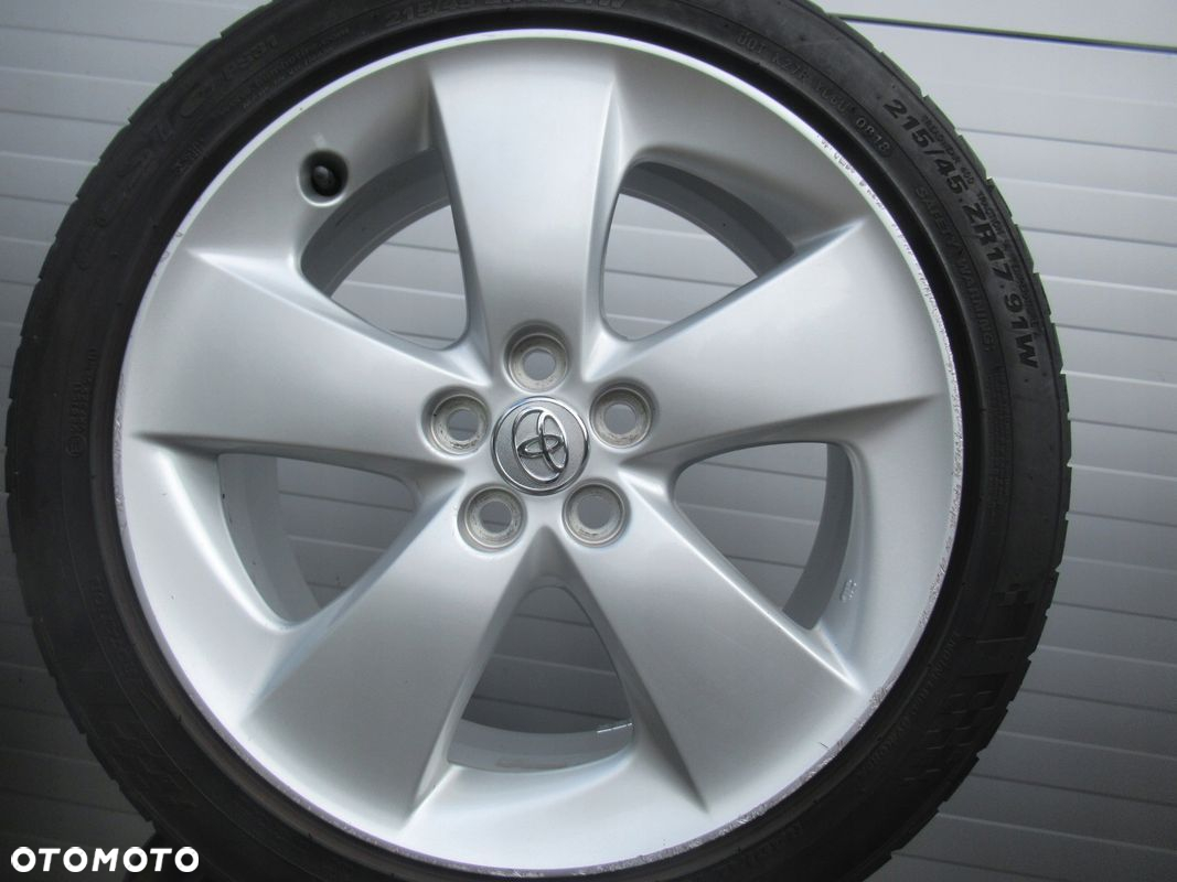 ALU+OPONY LATO R17 TOYOTA URBAN,PRIUS,AVENSIS II 5x100 - 6