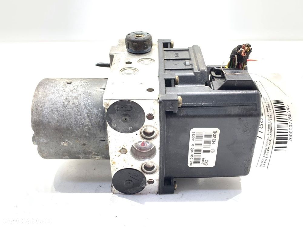 POMPA ABS  SKODA SUPERB I (3U4) 2001 - 2008 1.9 TDI 96 kW [130 KM] olej napędowy 2001 - 2008 - 3