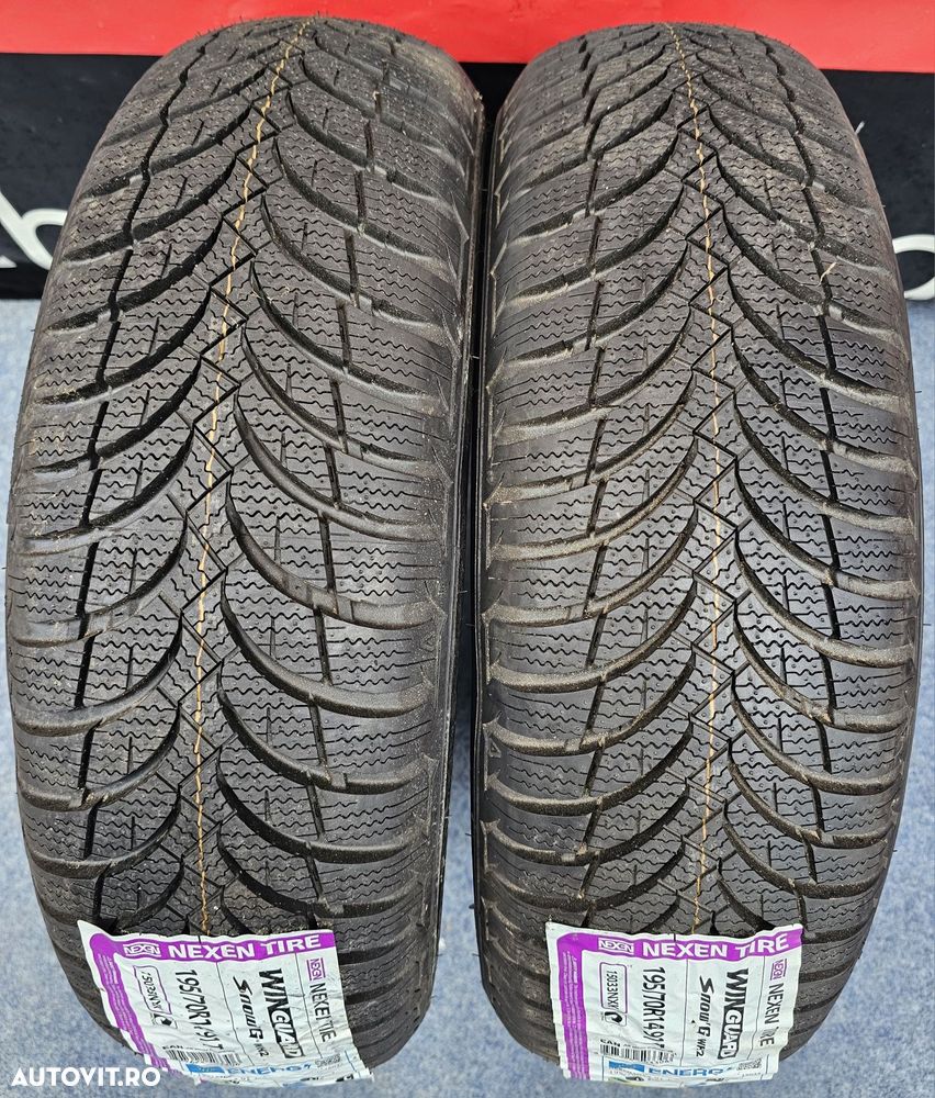 Cauciucuri De Iarna / Anvelope De Iarna 195- 70- 14'' M+S - 4